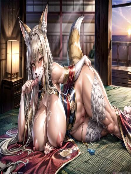 Sunset, detailed beautiful face and eyes, Korean Dress AI Porn